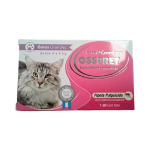 Pipeta Osspret Gato Hasta 8kg