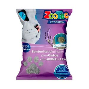 Piedras Zootec Bentonita Aglutinante Lavanda 15kg