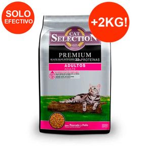 Cat Selection Adulto 10kg + 2kg GRATIS
