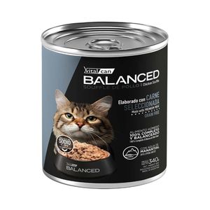 Lata Balanced Soufflé Gato Senior Pollo 340gr