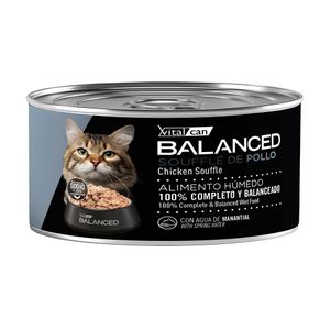 Lata Balanced Soufflé Gato Senior Pollo 85gr