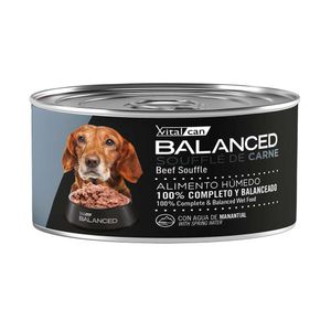 Lata Balanced Soufflé Perro Senior Carne 85gr