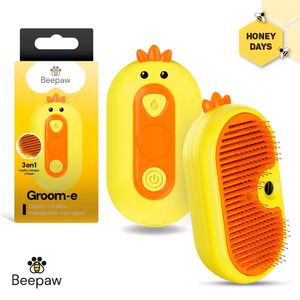 Cepillo Cardina Vapor Beepaw Groom-E