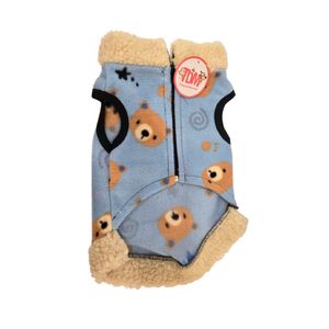 Campera Polar Con Corderito Talle 2