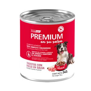 Lata Premium Perro Adulto Pollo 340gr