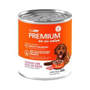 Lata Premium Perro Cachorro Pollo 340gr