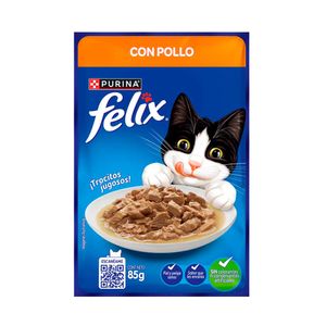 Sobre Purina Felix Classic Gato con Pollo e Hígado 85 gr