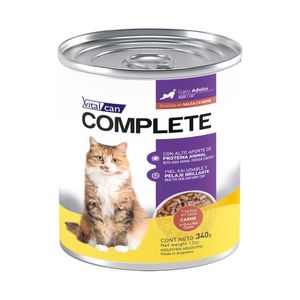 Lata Complete Gato Adulto Carne 340gr